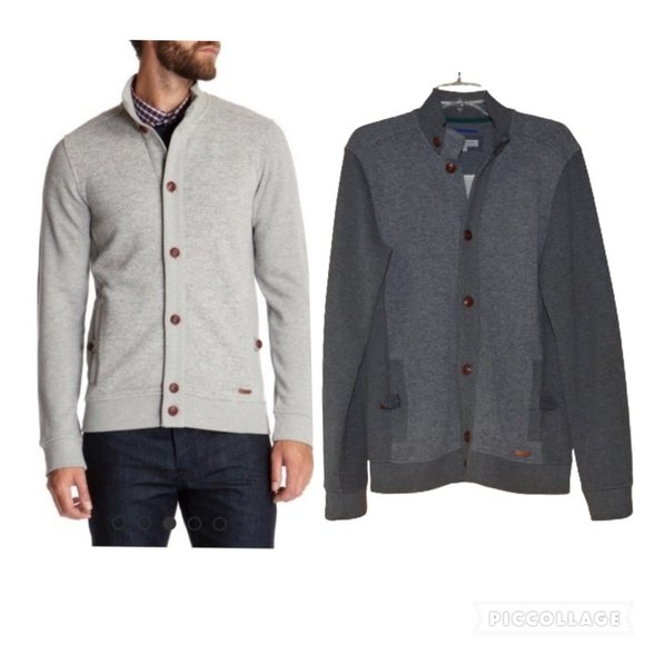 Ted Baker Doolan Sweater Jacket Button Down - Picture 1 of 4